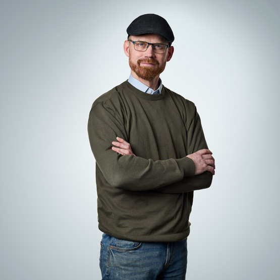 Kasper Rossing, kirkegårdsleder, Glostrup Kirkegårde